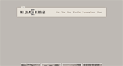 Desktop Screenshot of heritagewinenj.com